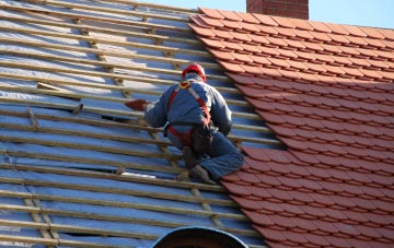 roof tiles Littlecott, Wiltshire